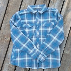 Prana lined flannel shirt XL